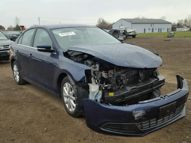 3VWDP7AJ1DM445103 - 2013 VOLKSWAGEN JETTA SE Mavi foto 1