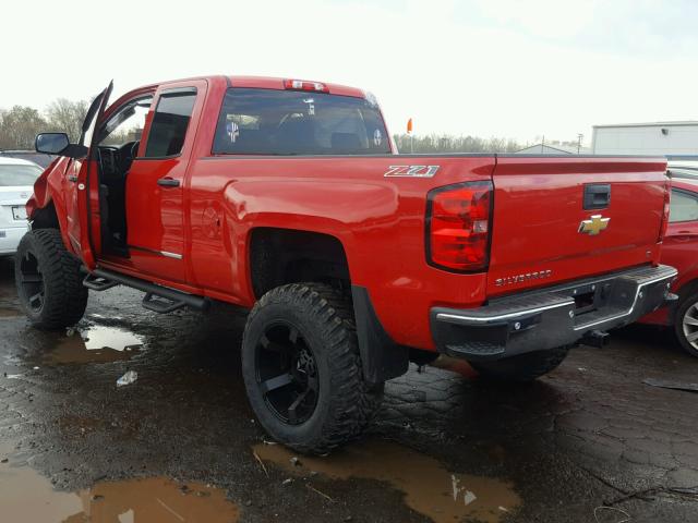 1GCVKREC9EZ246071 - 2014 CHEVROLET SILVERADO RED photo 3