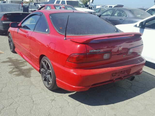 JH4DC2396YS001747 - 2000 ACURA INTEGRA GS RED photo 3