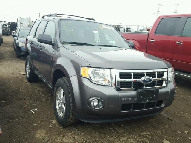 1FMCU9DG9CKB88664 - 2012 FORD ESCAPE XLT GRAY photo 1