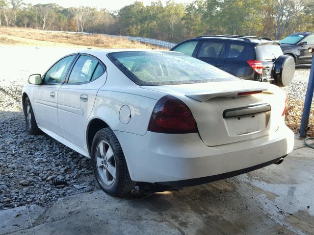 2G2WP552961115372 - 2006 PONTIAC GRAND PRIX WHITE photo 3