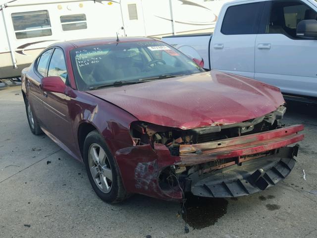 2G2WP522751336424 - 2005 PONTIAC GRAND PRIX RED photo 1