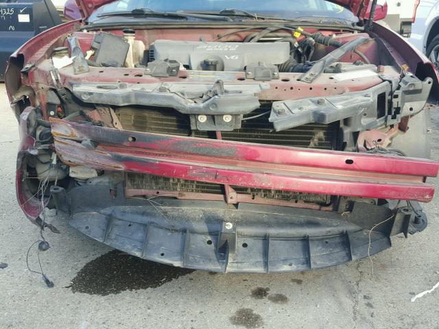 2G2WP522751336424 - 2005 PONTIAC GRAND PRIX RED photo 9