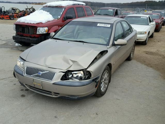 YV1TS94D011213531 - 2001 VOLVO S80 TAN photo 2