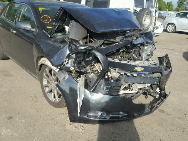 1G1ZE5E19BF268819 - 2011 CHEVROLET MALIBU LTZ 黑色 照片 9