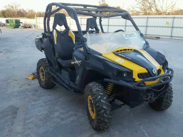 3JBKXLP16DJ000306 - 2013 CAN-AM COMMANDER YELLOW photo 1