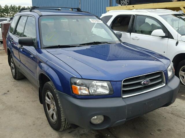 JF1SG63644H732278 - 2004 SUBARU FORESTER 2 BLUE photo 1