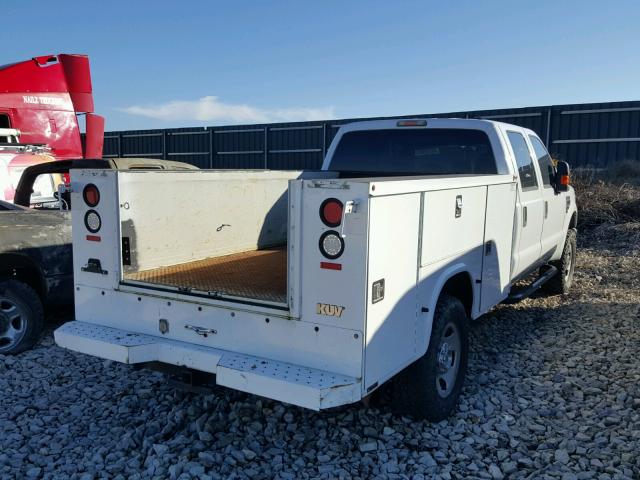 1FDSW35R28EC55999 - 2008 FORD F350 SRW S WHITE photo 4