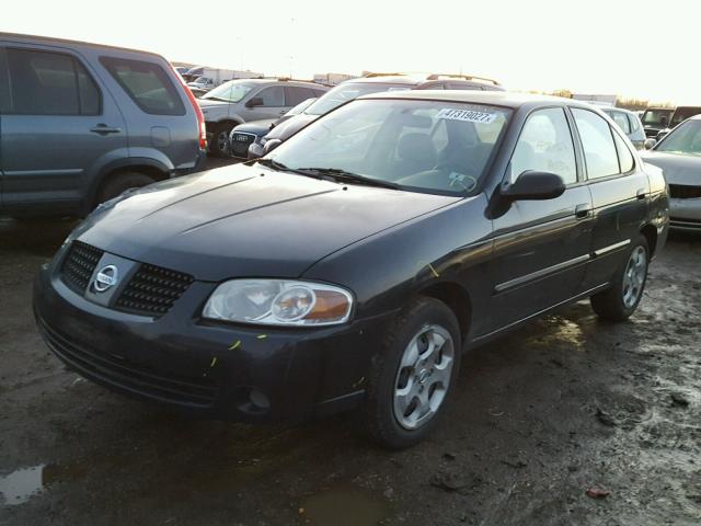 3N1CB51D56L642251 - 2006 NISSAN SENTRA 1.8 BLACK photo 2