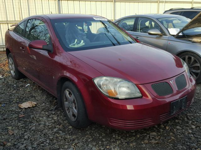 1G2AS18H897173675 - 2009 PONTIAC G5 RED photo 1