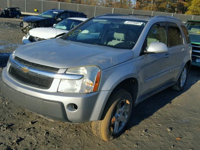 2CNDL63F066041431 - 2006 CHEVROLET EQUINOX LT SILVER photo 2