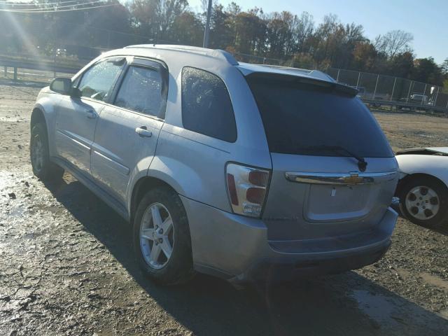 2CNDL63F066041431 - 2006 CHEVROLET EQUINOX LT SILVER photo 3