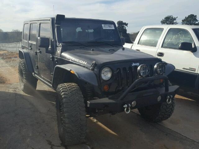 1J4GA69118L648526 - 2008 JEEP WRANGLER U BLACK photo 1