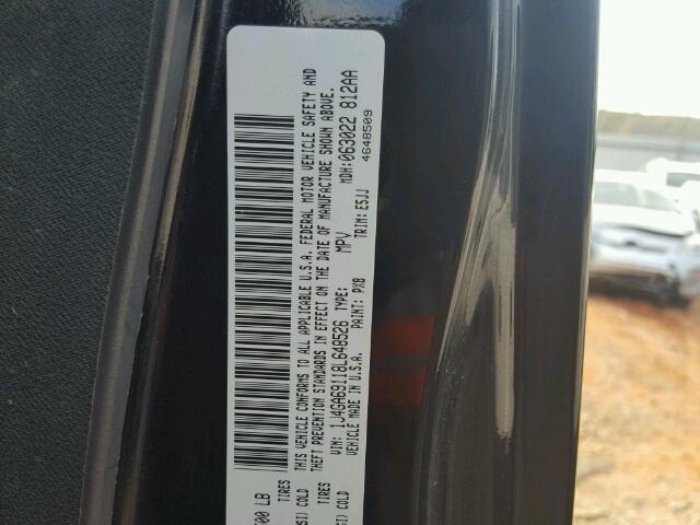 1J4GA69118L648526 - 2008 JEEP WRANGLER U BLACK photo 10