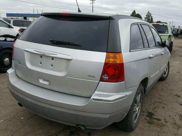 2A8GM68X77R226617 - 2007 CHRYSLER PACIFICA T SILVER photo 4