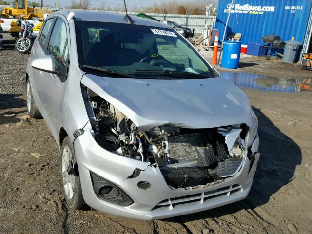 KL8CA6S96FC742900 - 2015 CHEVROLET SPARK LS SILVER photo 1