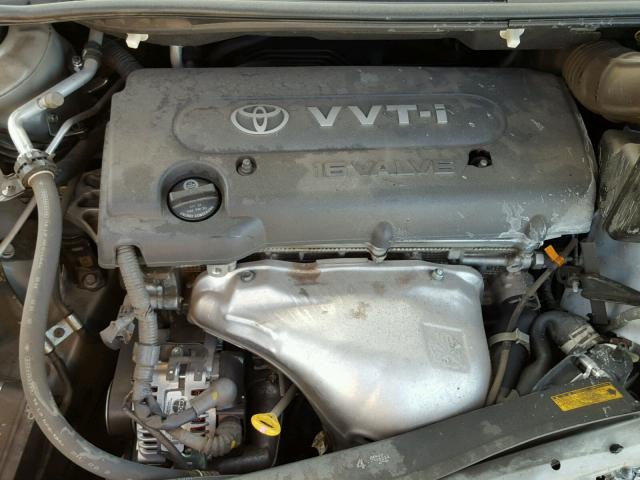 JTKDE177360130707 - 2006 TOYOTA SCION TC SILVER photo 7