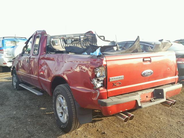 1FTZR45E76PA02563 - 2006 FORD RANGER SUP MAROON photo 3