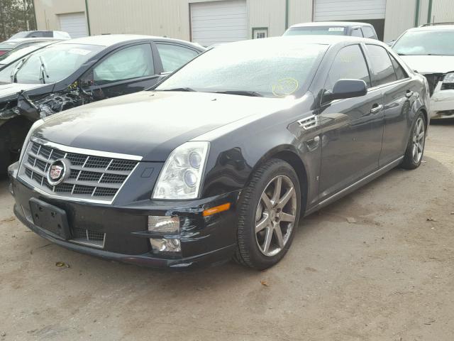 1G6DK67V980176480 - 2008 CADILLAC STS BLACK photo 2