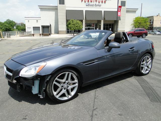 WDDPK4HA9FF098471 - 2015 MERCEDES-BENZ SLK 250 GRAY photo 2