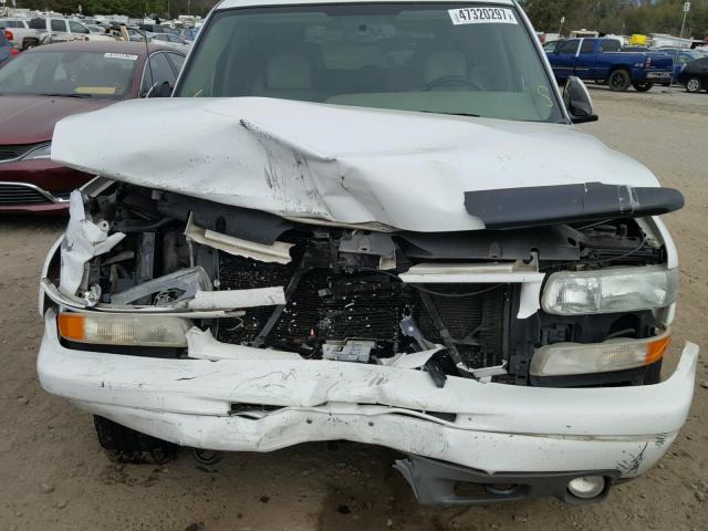 1GNEK13Z34R289982 - 2004 CHEVROLET TAHOE K150 WHITE photo 7