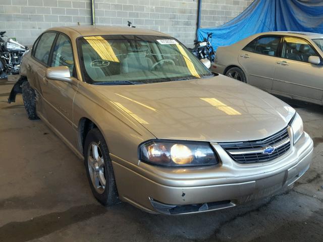 2G1WH52K549328954 - 2004 CHEVROLET IMPALA LS GOLD photo 1