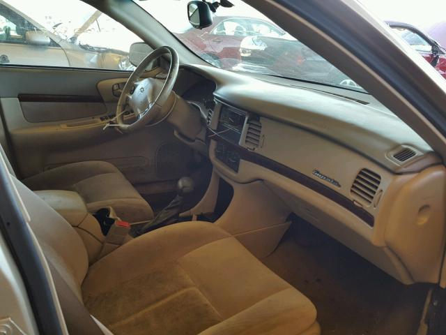 2G1WH52K549328954 - 2004 CHEVROLET IMPALA LS GOLD photo 5