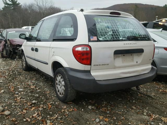 1D4GP21313B334189 - 2003 DODGE CARAVAN C/ WHITE photo 3