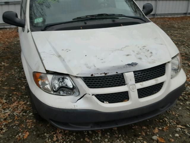 1D4GP21313B334189 - 2003 DODGE CARAVAN C/ WHITE photo 9