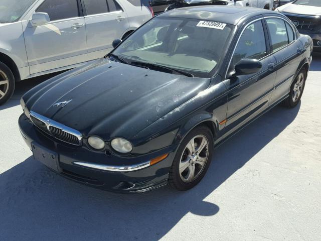 SAJEA51C32WC60308 - 2002 JAGUAR X-TYPE 3.0 GREEN photo 2