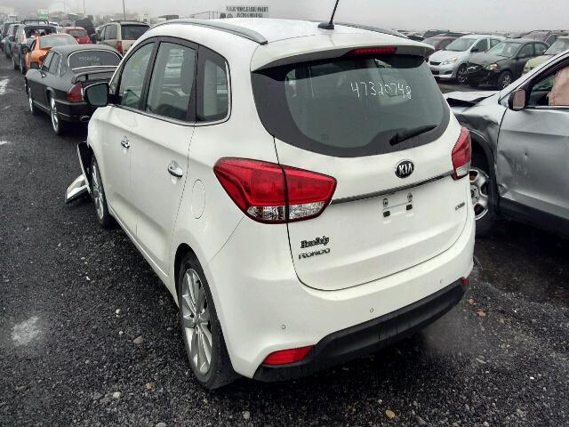 KNAHU8A39F7080670 - 2015 KIA RONDO WHITE photo 3