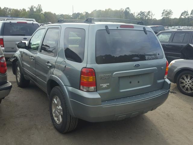 1FMYU94126KA22444 - 2006 FORD ESCAPE LIM BLUE photo 3