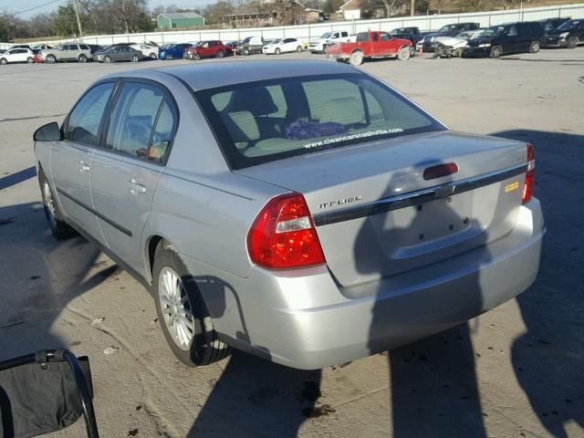 1G1ZS52834F157082 - 2004 CHEVROLET MALIBU SILVER photo 3