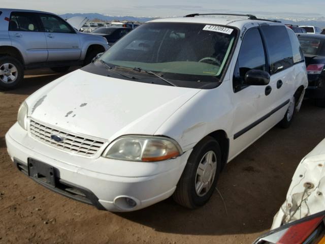 2FMZA514X3BB14394 - 2003 FORD WINDSTAR L WHITE photo 2