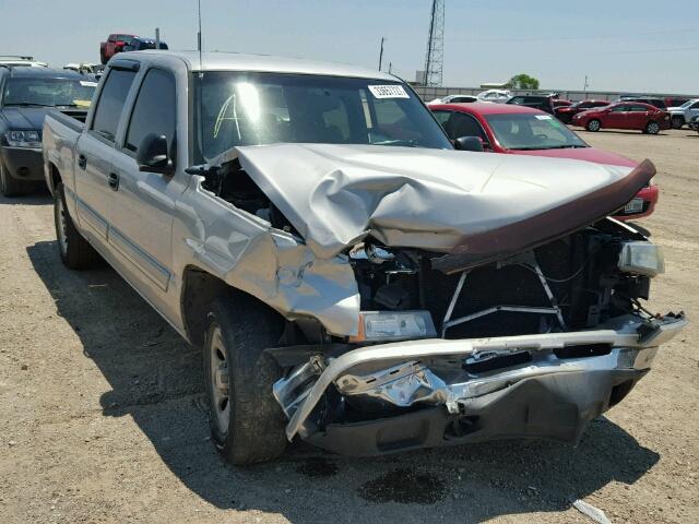 2GCEC13V471113412 - 2007 CHEVROLET SILVERADO GRAY photo 1