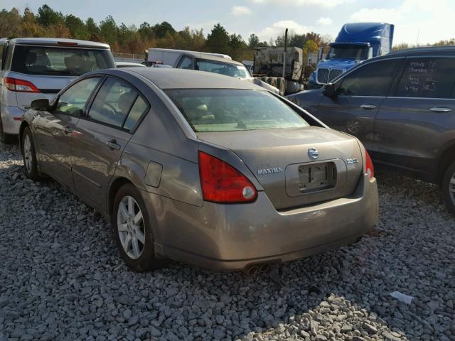 1N4BA41E86C804874 - 2006 NISSAN MAXIMA SE BROWN photo 3