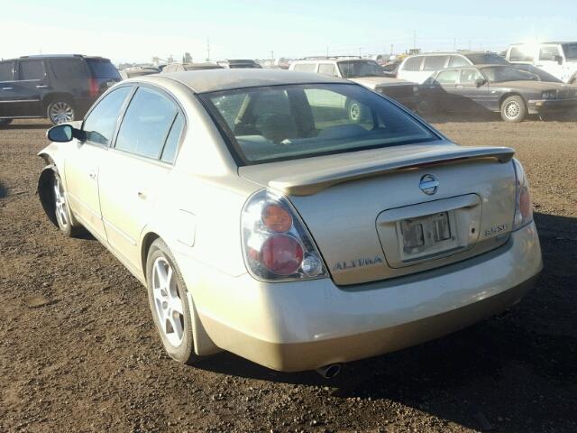 1N4BL11E72C705448 - 2002 NISSAN ALTIMA SE GOLD photo 3