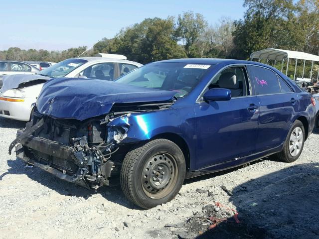 4T1BE46K69U356092 - 2009 TOYOTA CAMRY BASE BLUE photo 2