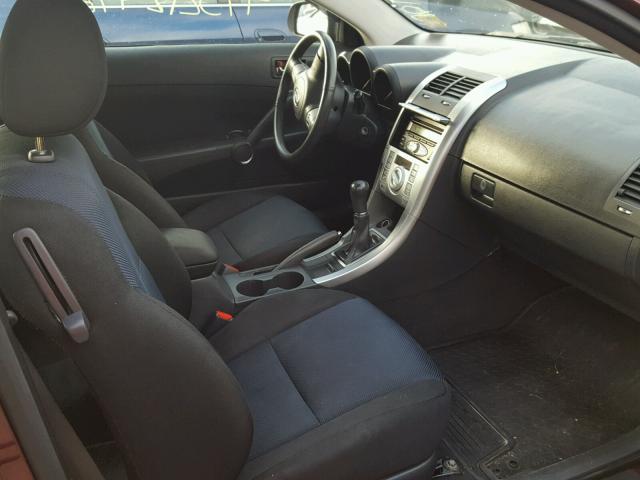 JTKDE177060124816 - 2006 TOYOTA SCION TC 栗色 照片 5