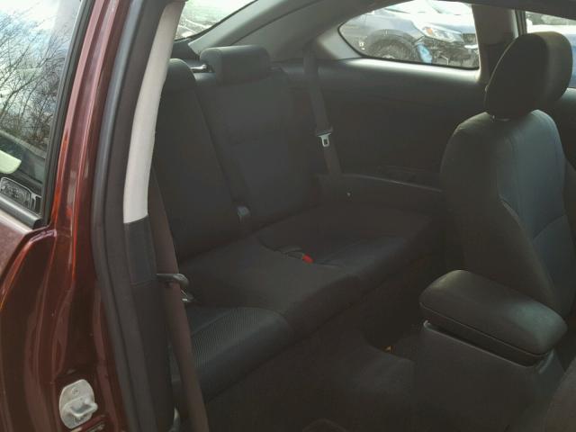 JTKDE177060124816 - 2006 TOYOTA SCION TC 栗色 照片 6