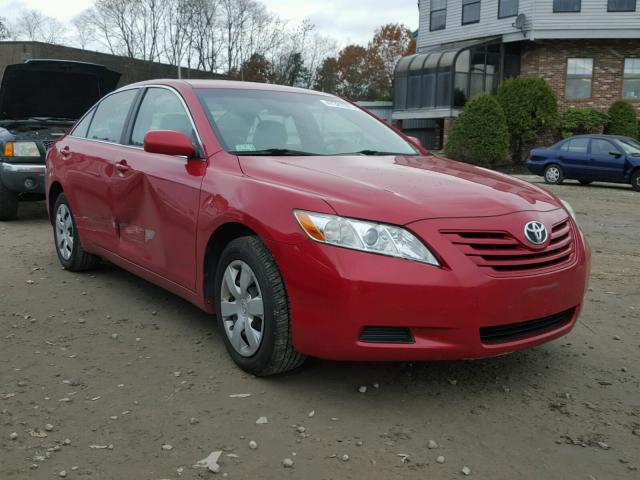 4T4BE46K29R105513 - 2009 TOYOTA CAMRY BASE RED photo 1