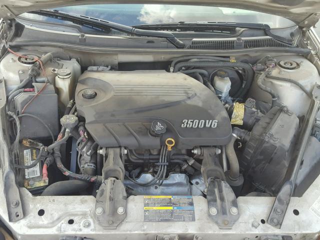 2G1WT55N779274503 - 2007 CHEVROLET IMPALA LT SILVER photo 7