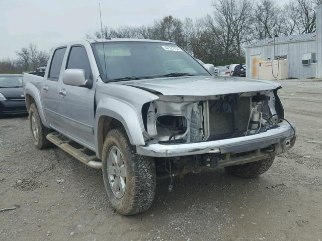 1GTH6NFE5C8138110 - 2012 GMC CANYON SLT SILVER photo 1