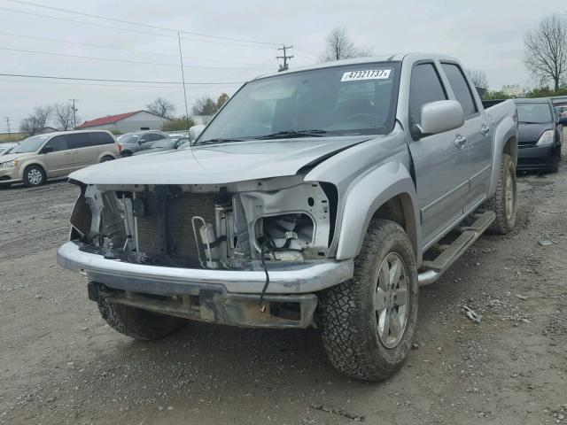 1GTH6NFE5C8138110 - 2012 GMC CANYON SLT SILVER photo 2