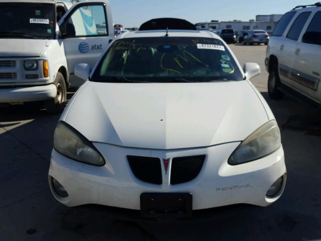 2G2WR524141119624 - 2004 PONTIAC GRAND PRIX WHITE photo 9