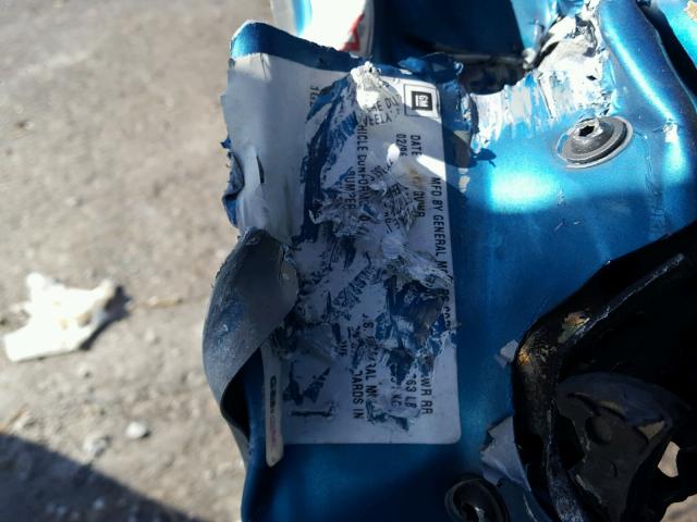 1G2WJ52M1TF255945 - 1996 PONTIAC GRAND PRIX TEAL photo 10