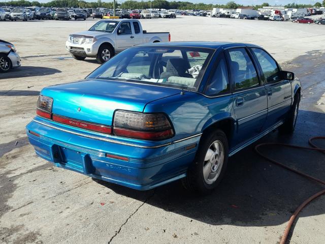 1G2WJ52M1TF255945 - 1996 PONTIAC GRAND PRIX TEAL photo 4