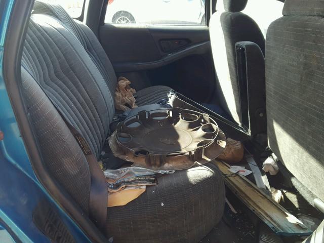 1G2WJ52M1TF255945 - 1996 PONTIAC GRAND PRIX TEAL photo 6