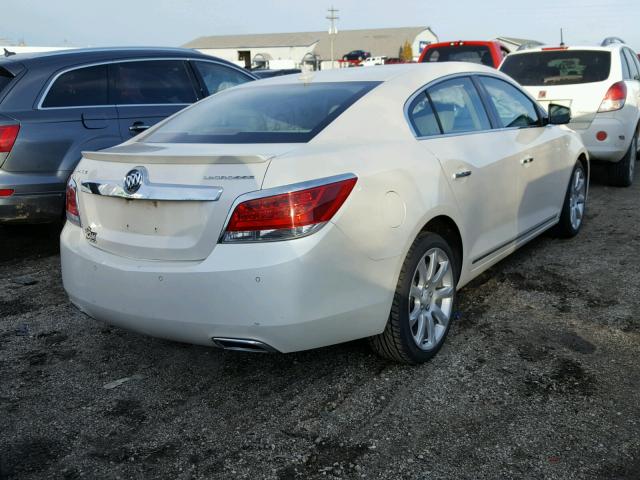 1G4GJ5G33CF301447 - 2012 BUICK LACROSSE T WHITE photo 4