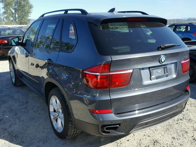 5UXZV8C56CL426162 - 2012 BMW X5 XDRIVE5 CHARCOAL photo 3